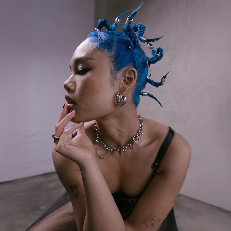 Arctic Fox x Arcane League of Legends Semi Permanent Hair Dye, Vegan & Cruelty Free, Vibrant Blue Color, Conditioning Formula, Ammonia Free, For All Hair Types, Jinx, 5.6 oz - Image 4