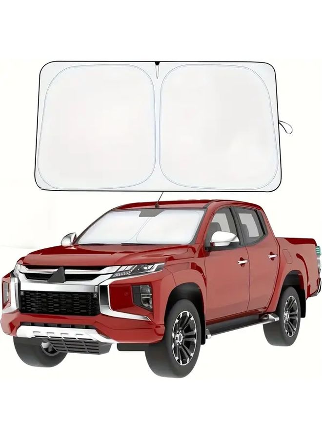 Universal 55x27 5 Inch Car Sun Visor Foldable Sunshield Anti Glare UV Protection - Image 1