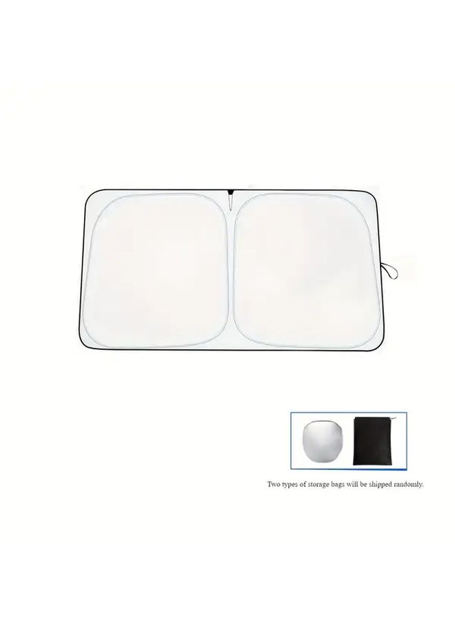 Universal 55x27 5 Inch Car Sun Visor Foldable Sunshield Anti Glare UV Protection - Image 3