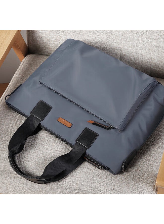 Golf Business Briefcase For Men, Large Capacity Handbag, 15-inch Laptop Bag, Lightweight Casual Shoulder Crossbody Bag, Horizontal Style Briefcase, 5i768317j, Gray - Image 1
