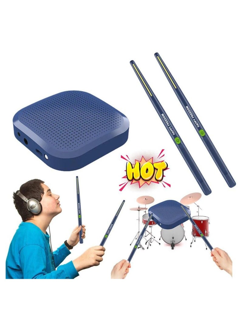 Drums Percussion Air Drumsticks Air Drumsticks Pedals Air Electric Drum Set Professional Smart Electronic Drum Set for Beginners  - Image 2