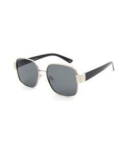 MADEYES Men's UV Protection Sunglasses EE24M223-2 - Silver/Black  - Image 1