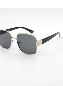 MADEYES Men's UV Protection Sunglasses EE24M223-2 - Silver/Black  - Image 2