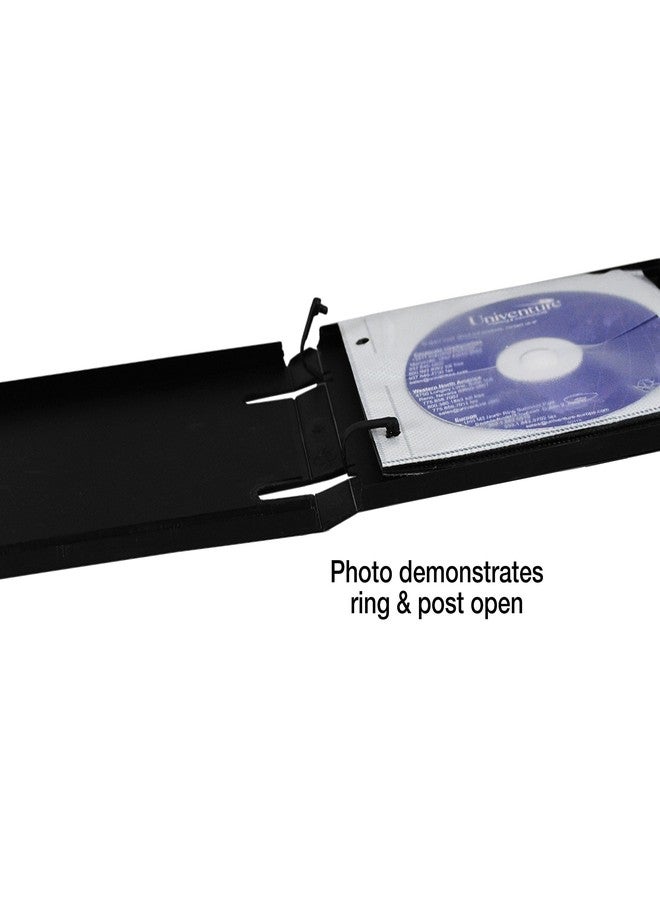 UniKeep Disc 5 CD/DVD Wallet with Pages - Case of 30 (Black) - Image 5