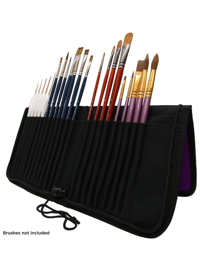 Mont Marte 22-Slot Zippered Brush Wallet  - Image 3