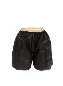 Global Star 50pcs Disposable Moroccan Shorts for Spa and Sauna / Black  - Image 1