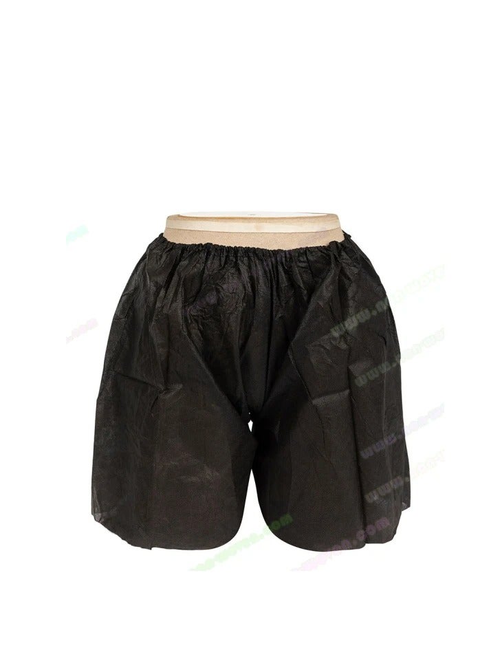 Global Star 50pcs Disposable Moroccan Shorts for Spa and Sauna / Black - Image 1
