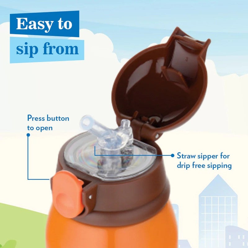 بوروسيل زجاجة ماء للأطفال من تيجري، 500 مل - Image 4