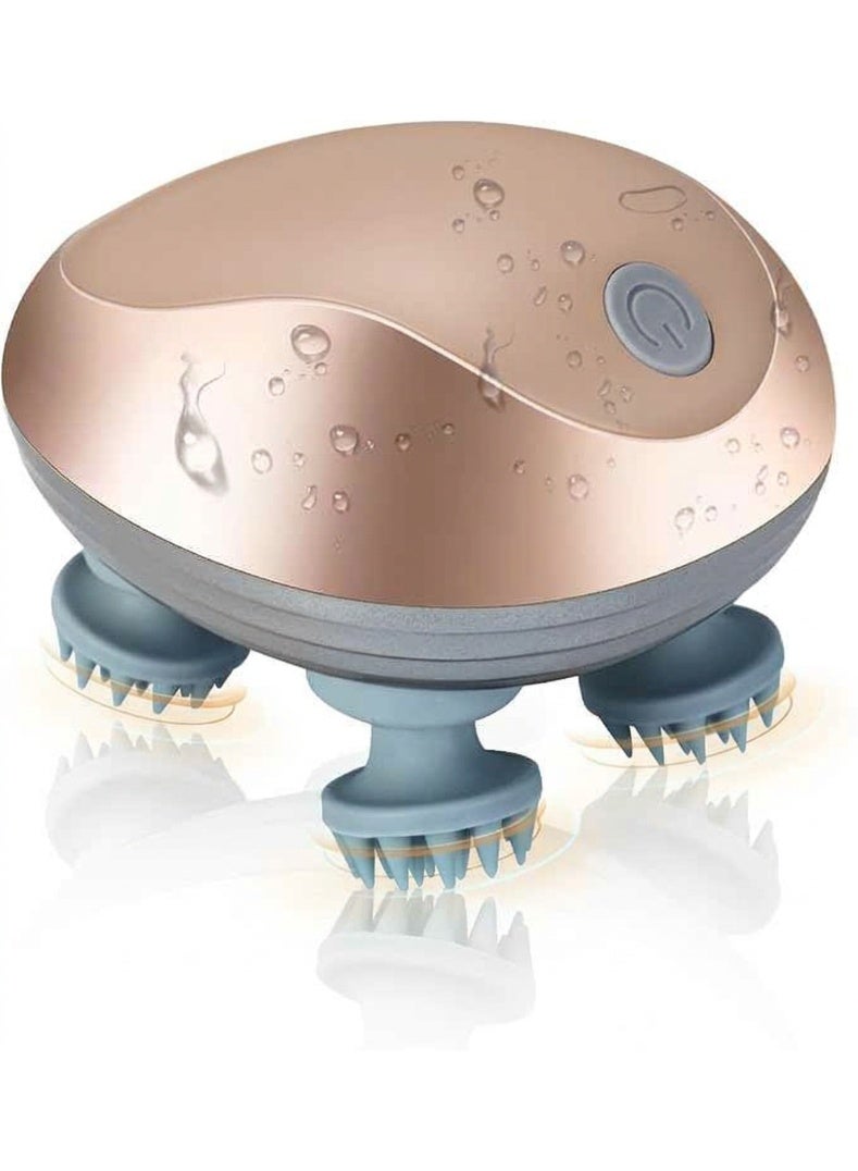 Electric Head Massager, Hair Growth Massager, Headache & Stress Relief, Deep Cleaning, Suitable as a Gift