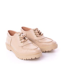 مستر.جو أحذية - LACE-UP - جلد بيج للنساء 3847 رقم  - Image 1