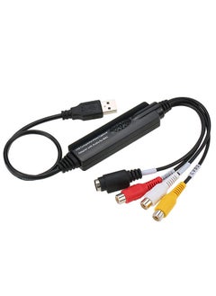 USB Video Audio Capture Grabber Recorder Adapter Card for MAC OS 10.4 - 10.12 Camcorder VHS Tape VCR DVD TV Box