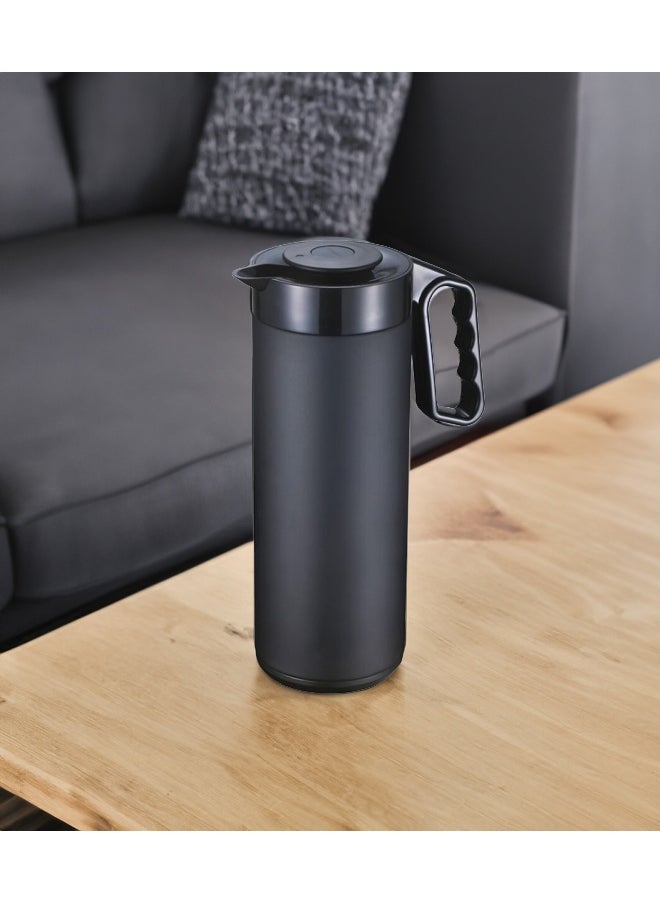 Roomours Cylinder Thermos 1L Black Matt  - Image 3