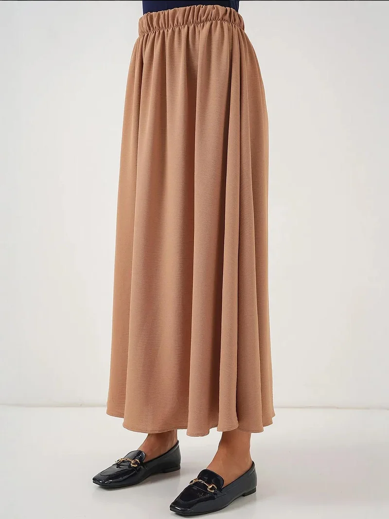 بيغ دارت تنورة ماكسي بنقوش مع خصر برباط