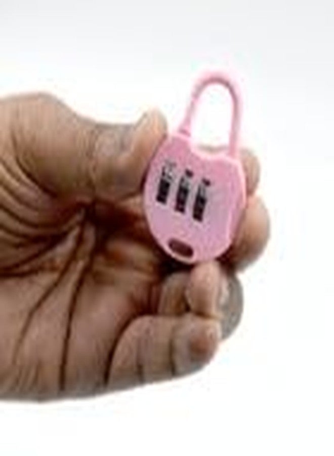 Garth 3 Digit Zipper Lock Security Lock for Bags Luggage and Zipper Items Pack of 3 Travel Suitcase Backpack Handbag Safety Combination Lock - Image 5
