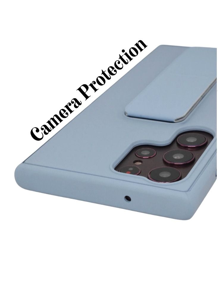 BORTONY Galaxy S23 Ultra Case Fully Covered With Finger Grip Stand Holder Anti Slip Shockproof Protective Case Cover For Samsung Galaxy S23 Ultra 5G - Image 5