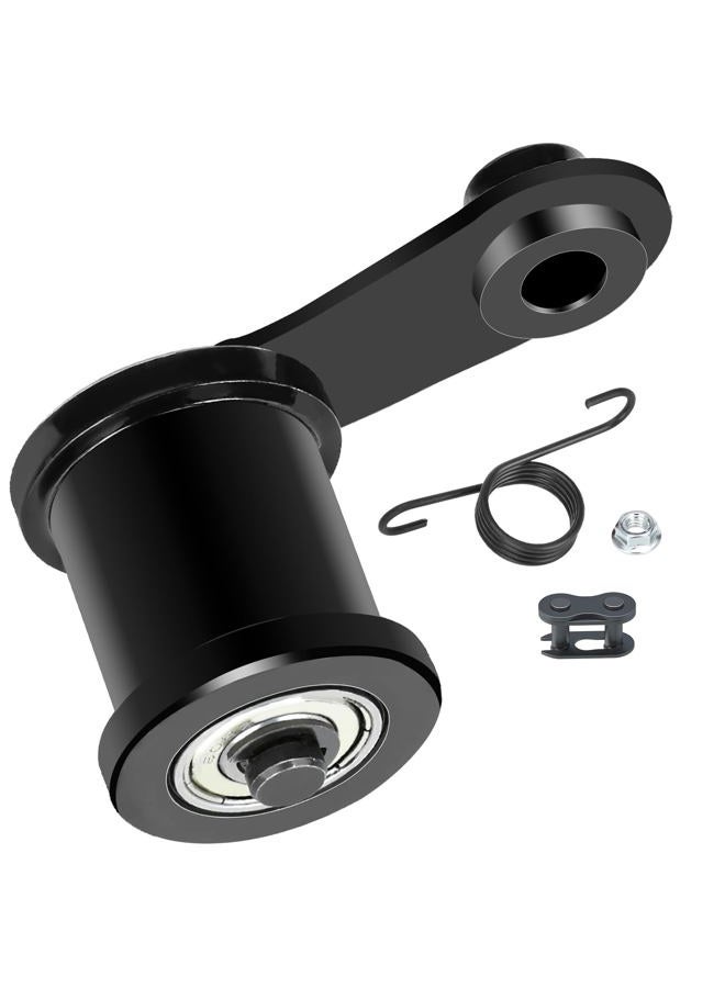 GREHUA Chain Tensioner with 1-3/4" Roller Spring Master Link for 212cc 196cc 6.5Hp CT200U Trail CT200U-EX BT200X Hensim Baja Heat Warrior MB165 Massimo TrailMaster MB200 Falcon 200 Mini Bike Parts - Image 1