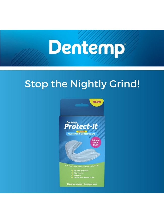 Dentemp Protect-It Custom Fit Grinding Mouth Guard 8 Pack for Grinding Teeth at Night - Night Guards for Teeth Grinding & Sleep - Image 3