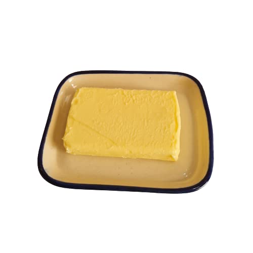 Mirakii Ceramic Multicolored Butter Dish with Lid Perfect for Butter or Starter Serving in Kitchen (Multicolored) - Image 5