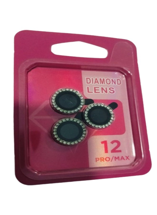 Diamond iPhone Camera Lens Protector - Superior Protection and Unparalleled Style - Compatible with iPhone 12 Pro/12 Pro Max