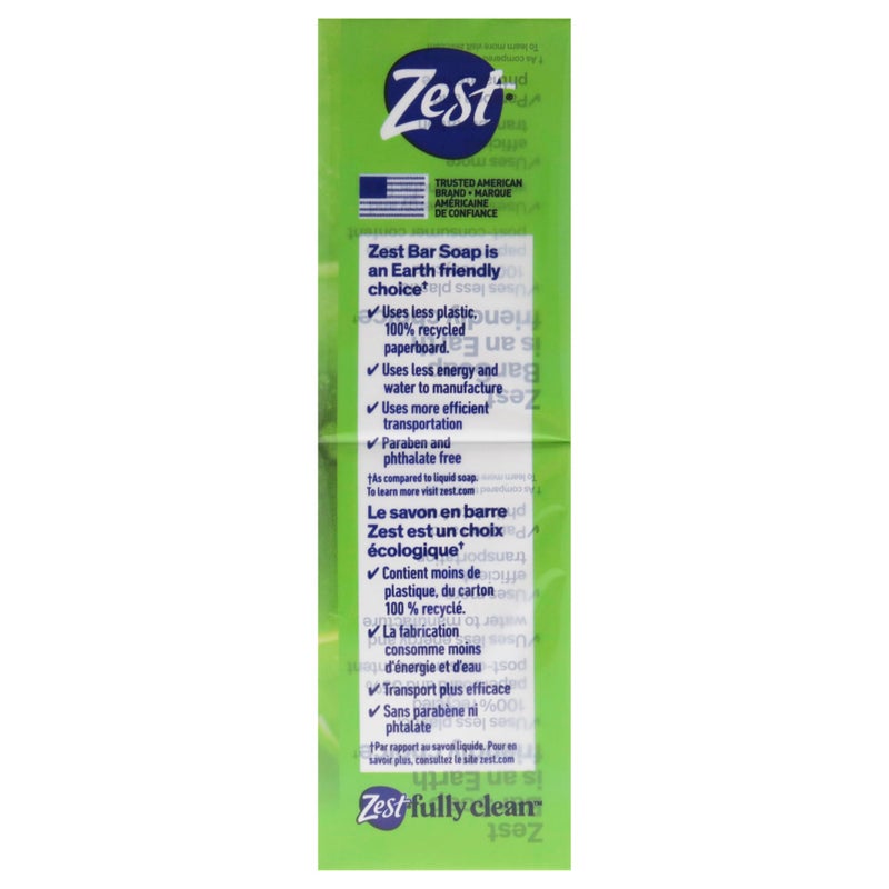 Zest 8-Bar Bath Size Soap, Fresh Aloe, 4 Ounce (Pack of 8) - Image 4