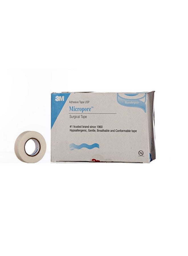 3M Littman 1530-1 Micropore Tape, 2.5 cm x 9.14 m - Pack of 12 (DL Reqd)