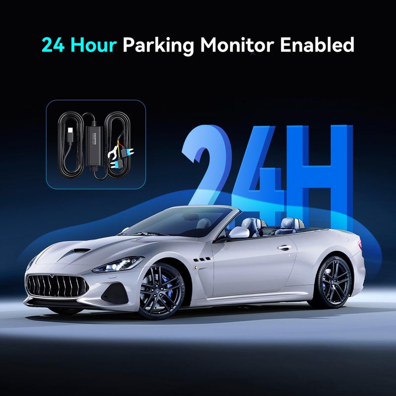 DDPAI Dash Cam Hardwire Kit, 10Ft Type-C USB Dash Camera Hard Wire Kit Compatible with N5 Dual, Z50 Pro, Z60 & Z60 Pro, Z90 Pro & Z90 Master Dashcam, Enabling 24 Hours Parking Monitor, 12V/2A to 5V/3A - Image 3