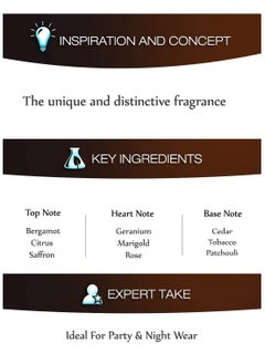 DORALL COLLECTION Orientals Oud Wood Perfume de Toilette Unisex 100ml  - Image 5