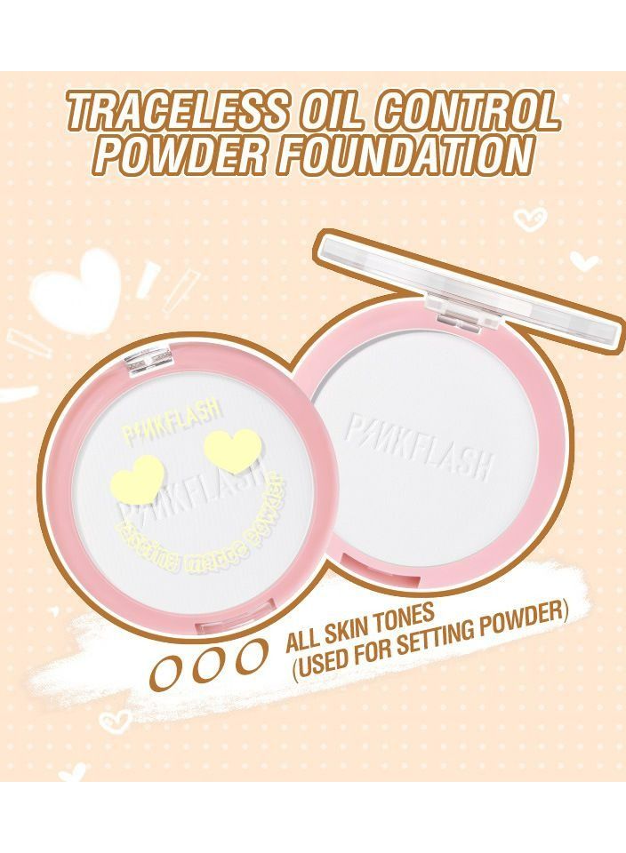 PINKFLASH Pink Flash Lasting Matte Pressed Powder #000 - Image 1