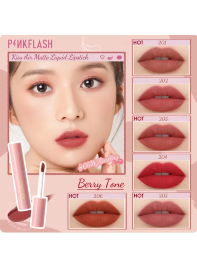 Pinkflash Melting Matte Lip Cream & Cheek Tint  #203 - Image 2