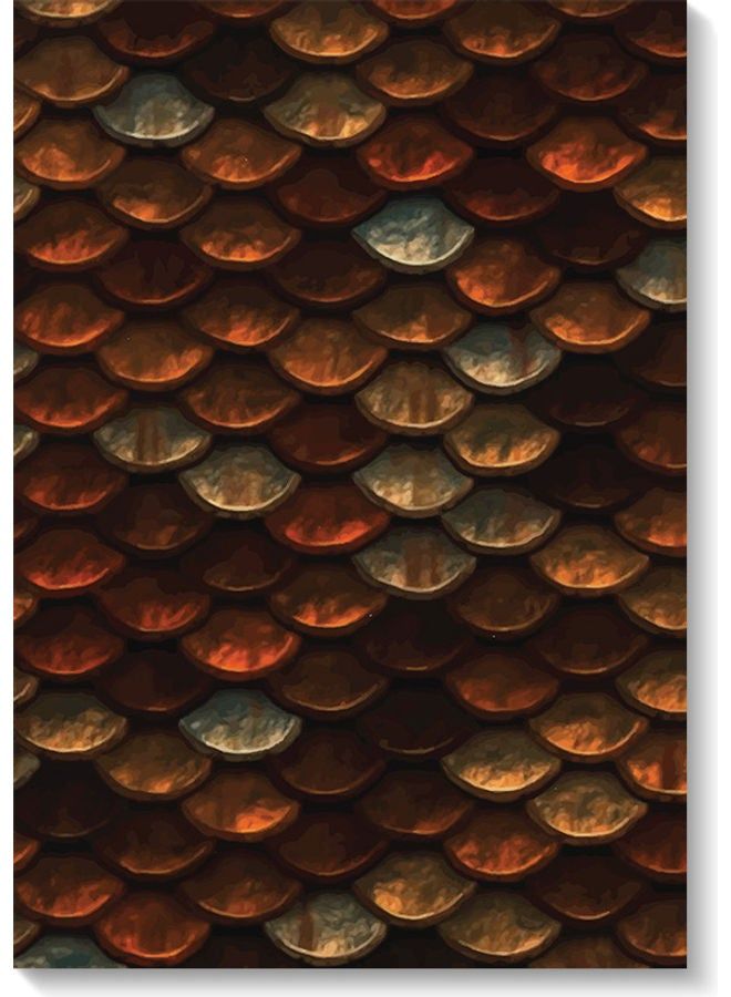 RYN Decorative Wall Art Painting Multicolour 40 x 60cm - Image 1