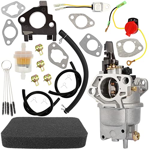 LIYYDS Carburetor Kit Compatible with GP5000 GP5500 GP6500 GP6500E GP7500E 8125W Jingke Huayi Kinzo Ruixing Xieli 5KW 5.5KW 6.5KW 389cc 13HP 14HP 15HP 16HP 188F 190F 0J58620157 Generator - Image 2