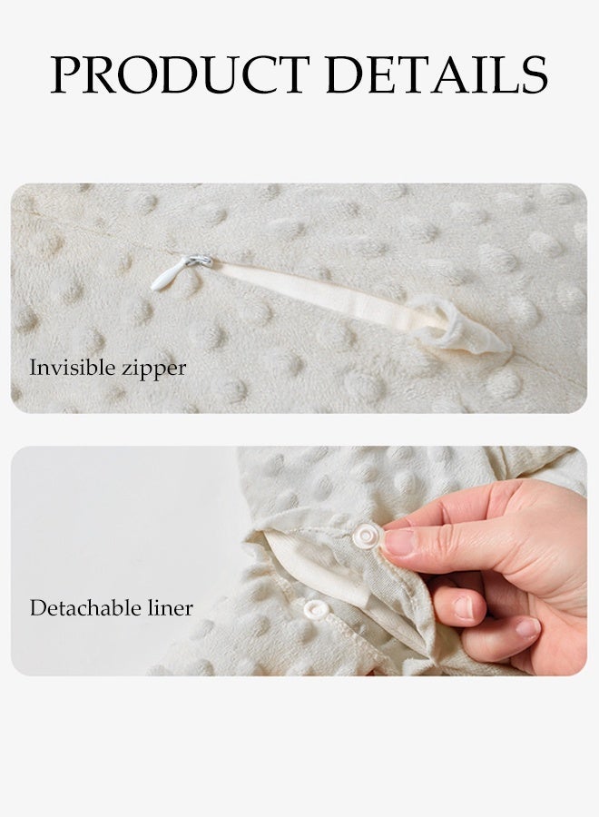 DUNISO Baby Patting Sleeping Toy,Baby Startle Prevention Hand Glove, Baby Soothing Hand Pillow,Baby Soothing Goose Toy Gray Belly White Goose Design, Automatic Patting Relieves Startle Reflex Baby Patting Sleeping Toy,Baby Startle Prevention Hand Glove, Baby Soothing Hand Pillow,Baby Soothing Goose Toy Gray Belly White Goose Design, Automatic Patting Relieves Startle Reflex - Image 5