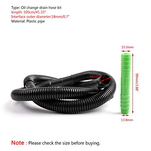 Artudatech Oil Change Hose Drain Kit fits for Yamaha Outboard 4-Stroke 15 Hp-150 Hp 1994 to Now - Image 2