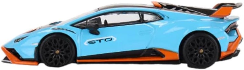 MSZ D-power – Lamborghini STO - Blue| Die-Cast Replica, Ultimate Collector's Item, Super Cars | Toy Vehicles, Metal Toy Car Model - Pull Back Collection | Size - 1:64, For Kids 3+ - Image 3