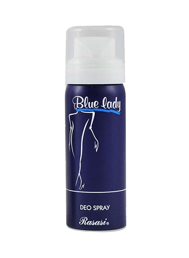 Rasasi Blue Lady EDP With Free Deo Spray - Image 4