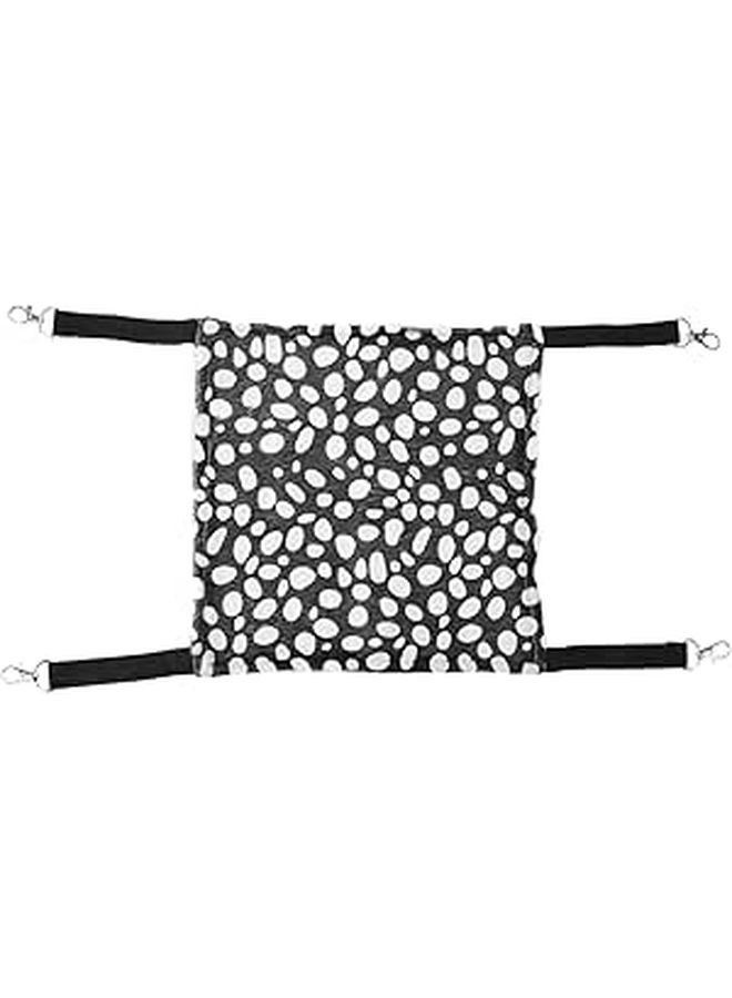 Reversible Cat Hammock Bed Thickened Warm Cotton Fleece Small Size Indoor Cozy Sleeping Nest - Image 1