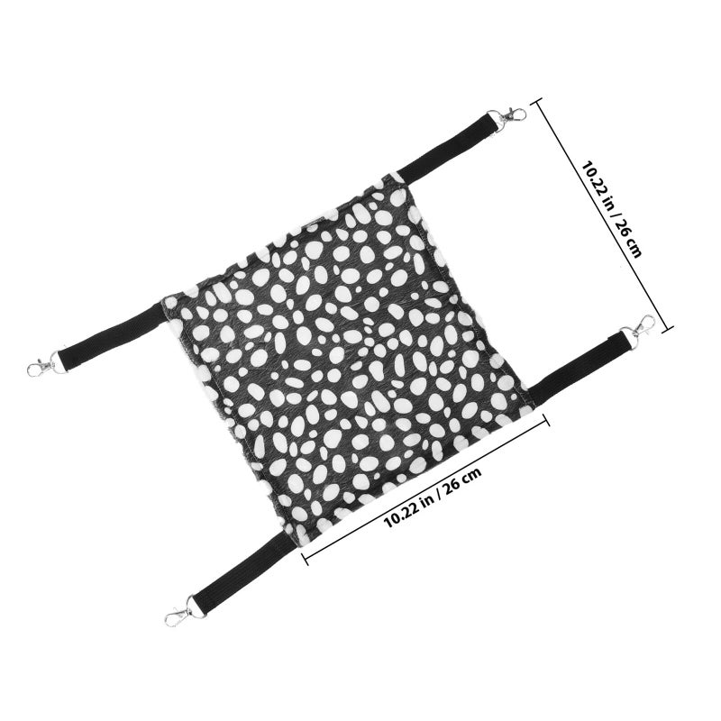 Reversible Cat Hammock Bed Thickened Warm Cotton Fleece Small Size Indoor Cozy Sleeping Nest - Image 3