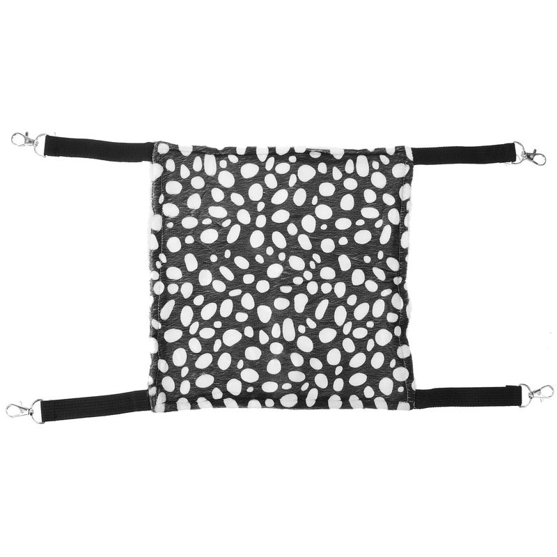 Reversible Cat Hammock Bed Thickened Warm Cotton Fleece Small Size Indoor Cozy Sleeping Nest - Image 2