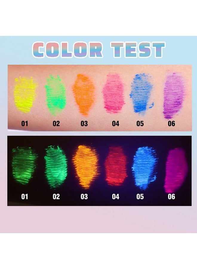 BINGBRUSH 2 Colored Mascara For Eyelashes Setblue Green Halloween Fluorescent Colorful Waterproof Long Lasting Charming Voluminous Mascara For Women Cruelty Free Vegan Eye Makeup (02 Green &05 Blue) - Image 5