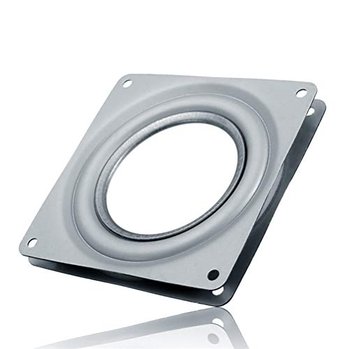 Odowalker Square 6 Inches Lazy Susans Turntable Bearings 500LB Capacity Rotating Bearing Plate 5/16" Thick Lazy Susan Hardware Swivel Plate for 360˚ Chair and Door, Corner Cabinet, Kitchen - Image 1