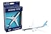 Daron Boeing 777X Commercial Aircraft Corporate Livery White and Blue Diecast Model Airplane by Daron - Image 3
