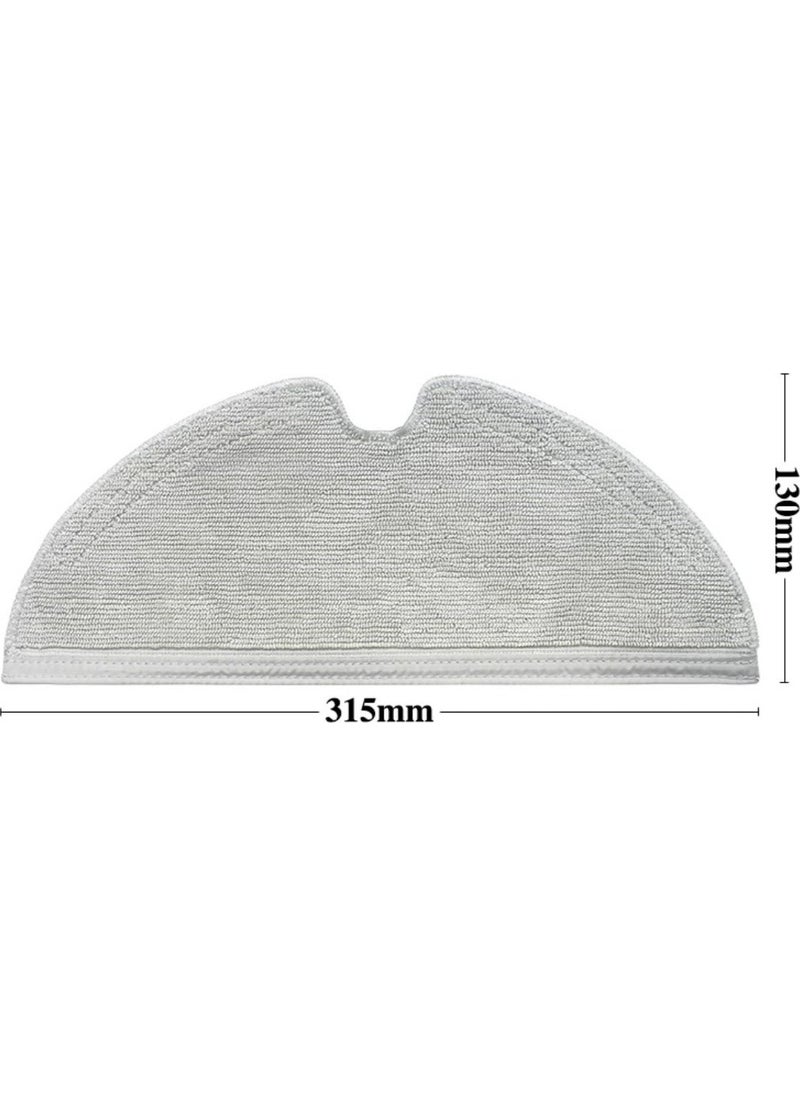 robotyedek - Dreame D9 Max Compatible High Quality 4 Piece Mop - Full Surface Microfiber and Thick - Image 1