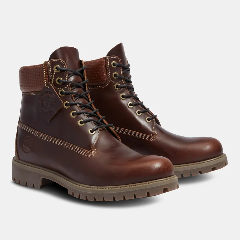 تمبرلاند أحذية رجالية فاخرة مقاومة للماء بطول  بوصات