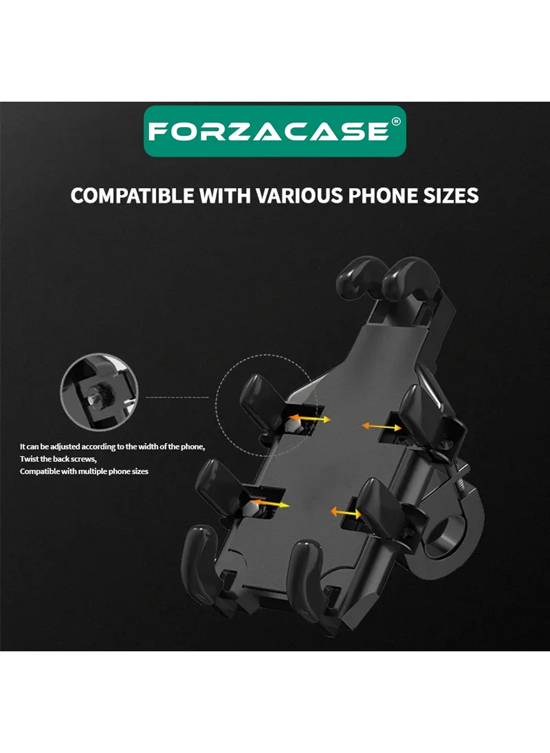 فورزاكاس 4.7-7.2 Inch Bike Motorcycle Scooter Mirror Mount Phone Holder - FC668
