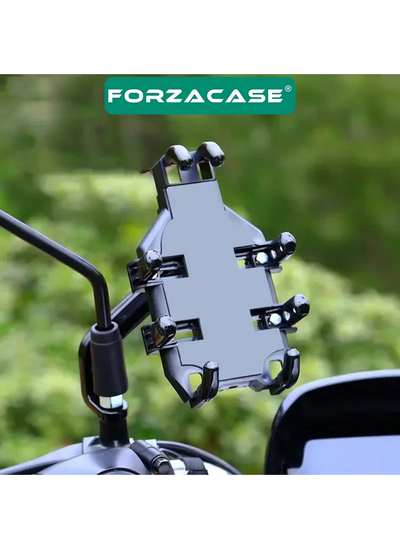 فورزاكاس 4.7-7.2 Inch Bike Motorcycle Scooter Mirror Mount Phone Holder - FC668