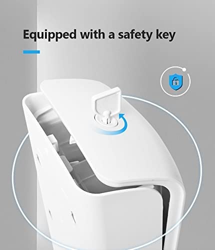 Carepure Dual Twin Manual Liquid Soap Dispenser Wall Mounted Twin Manual Shampoo Shower Gel Soap Hand Sanitizer Plastic Liquid Soap Dispenser Imported 550 x 5501100 ML White - Image 5