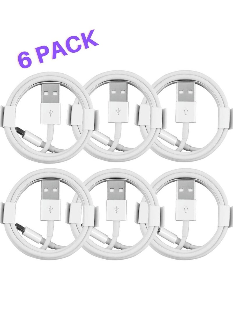 For iPhone 13 12 11 XS XR X 8 7 6 Lot USB Charging Cable - Image 1