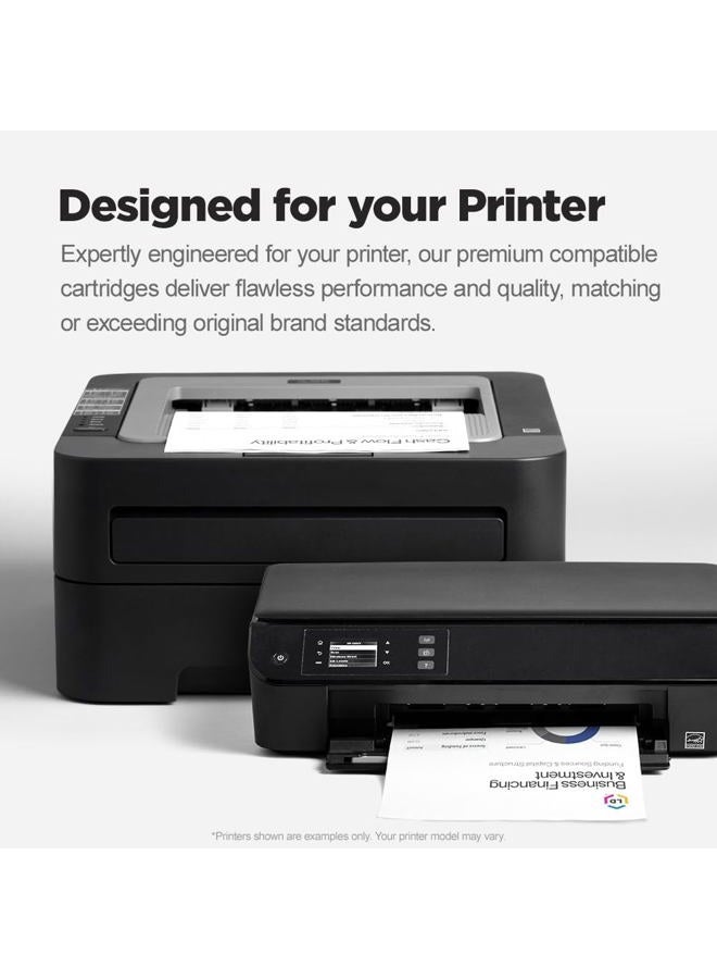 LD Products خراطيش حبر معاد تصنيعها بديل لـ HP 56 C6656AN (أسود) - Image 4