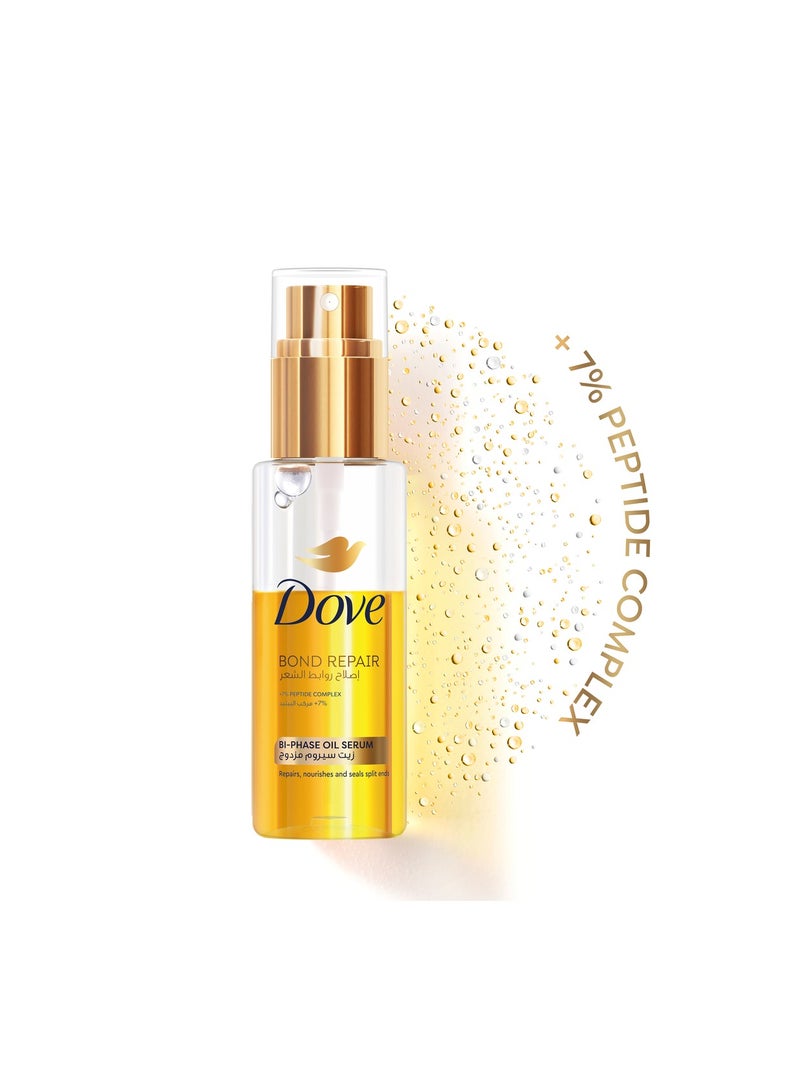 Dove Bond Repair Bi-Phase Oil Serum For Healthy And Smooth Hair 80ml - Image 4