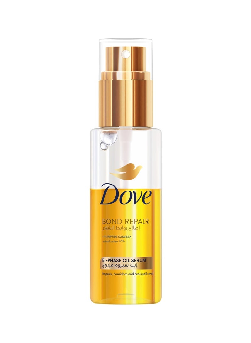 Dove Bond Repair Bi-Phase Oil Serum For Healthy And Smooth Hair 80ml - Image 1